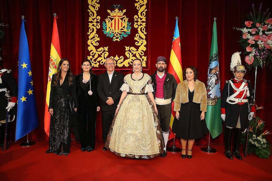 Fotos de la exaltación de la fallera mayor de Valencia 2018