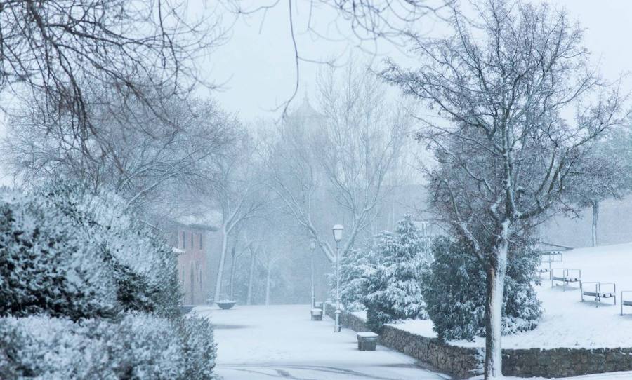 Fotos de nieve en Morella, Castellfort, Ares y Vilafranca del Cid