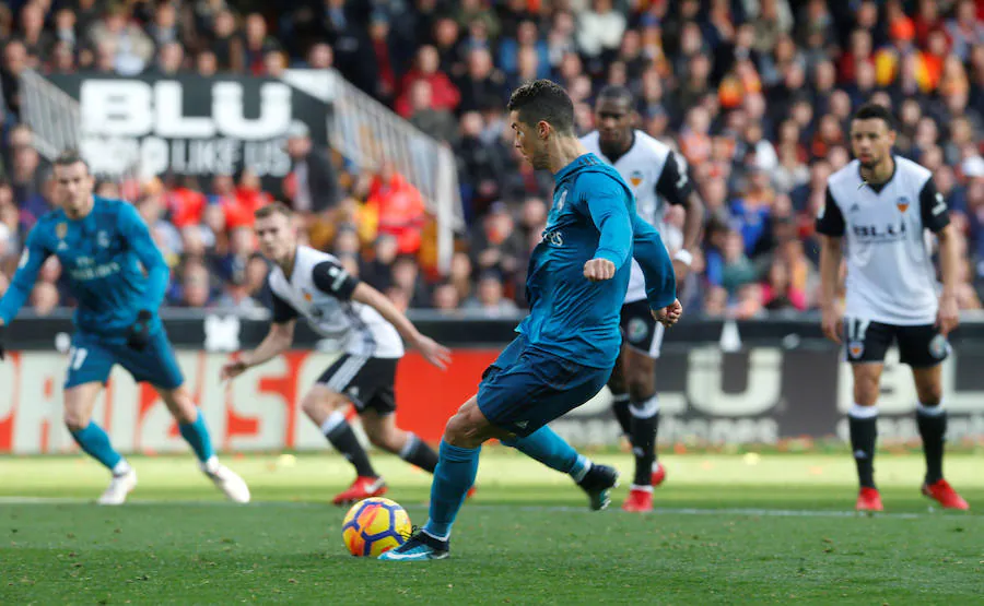 Estas son las mejores imágenes que deja el partido de la Liga en Mestalla