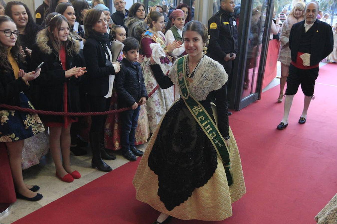 Fotos de la exaltación de la fallera mayor infantil de Valencia