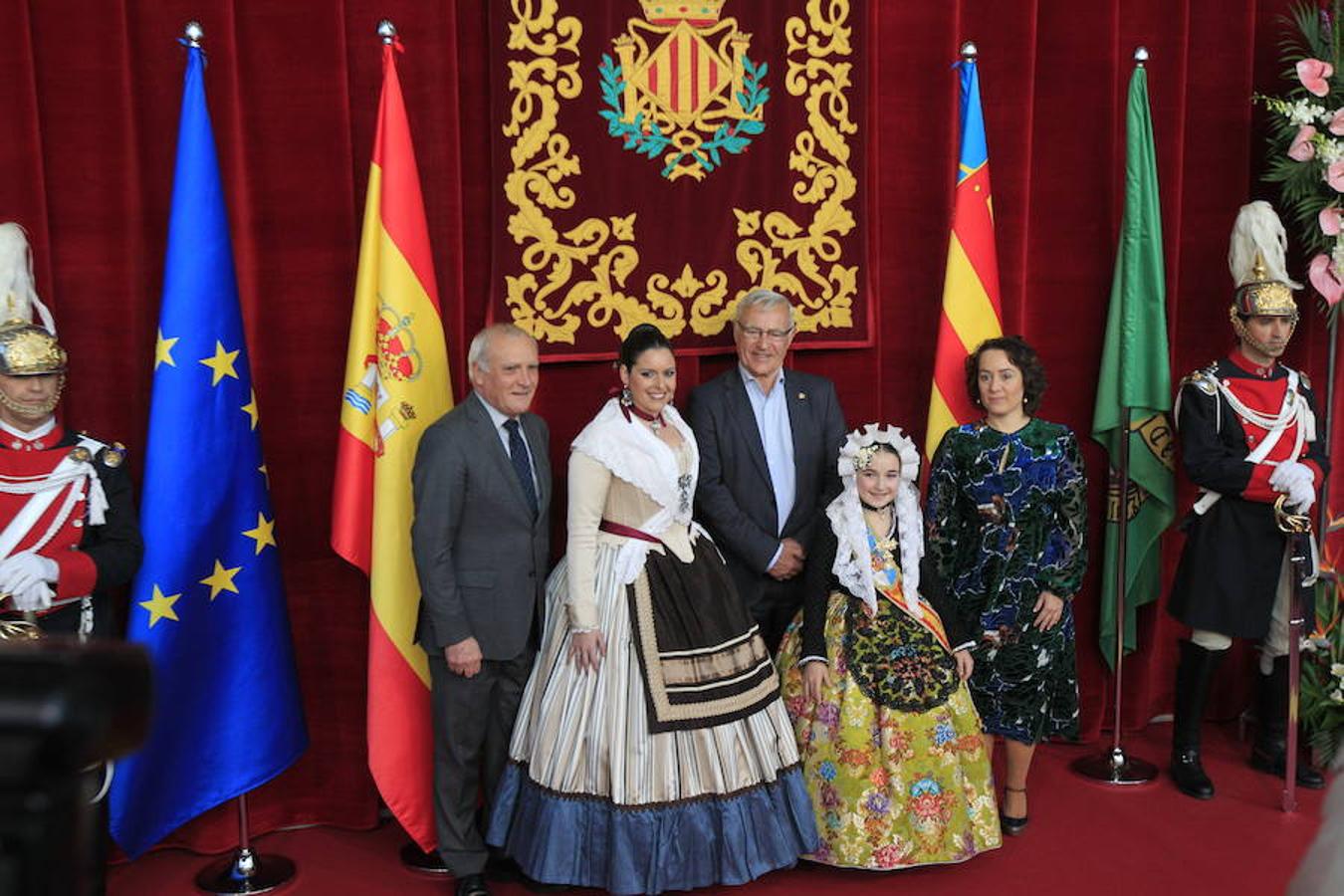 Fotos de la exaltación de la fallera mayor infantil de Valencia