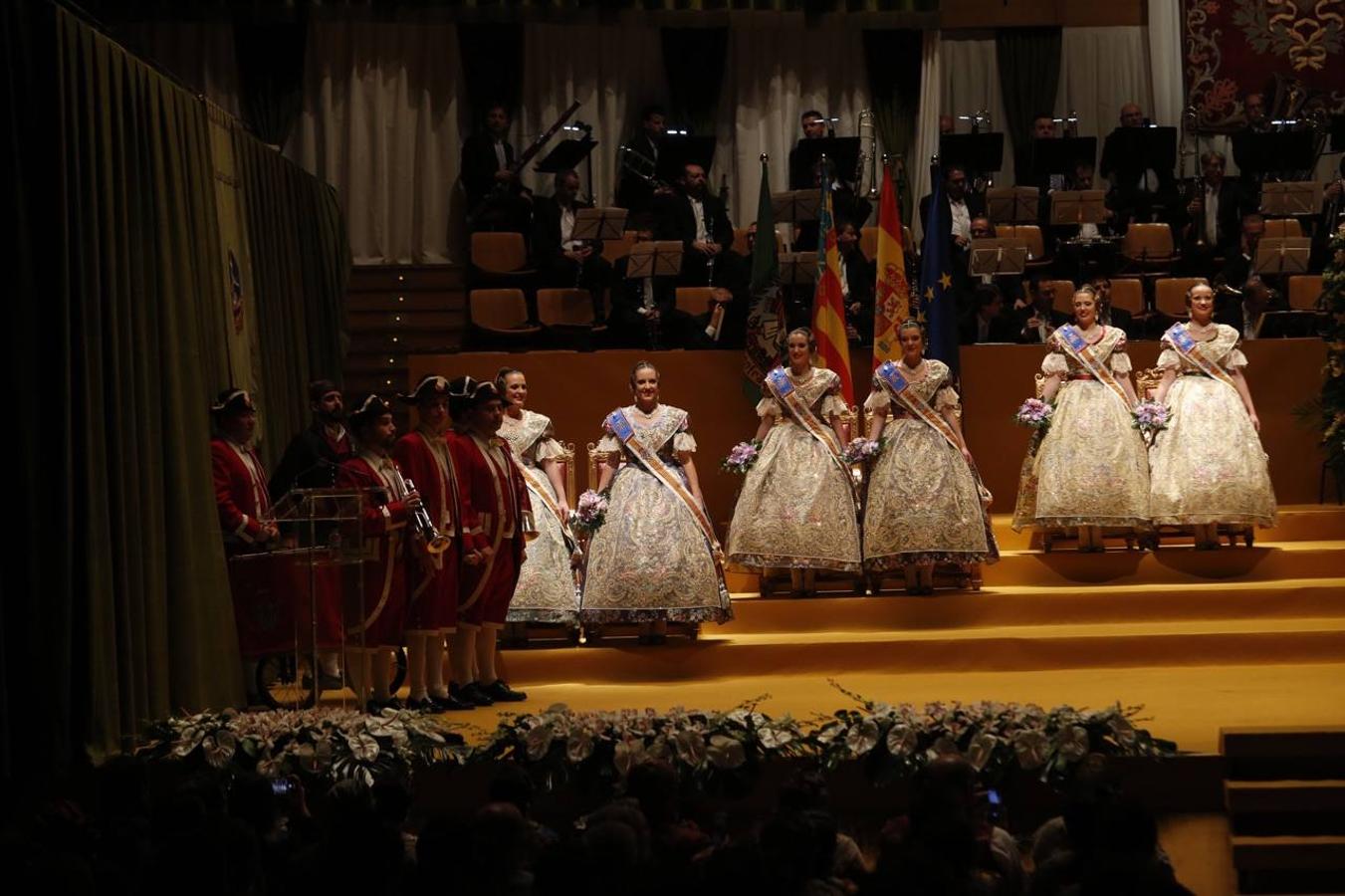 Fotos de la exaltación de la fallera mayor de Valencia 2018