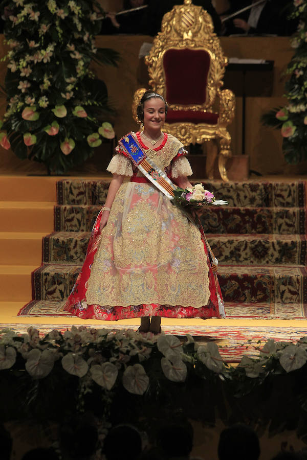 Fotos de la exaltación de la fallera mayor infantil de Valencia