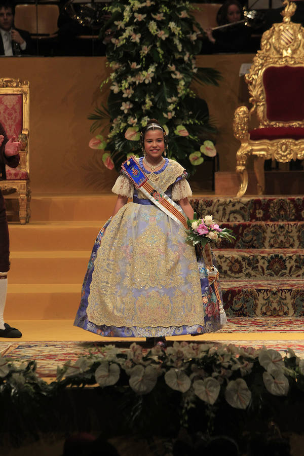 Fotos de la exaltación de la fallera mayor infantil de Valencia