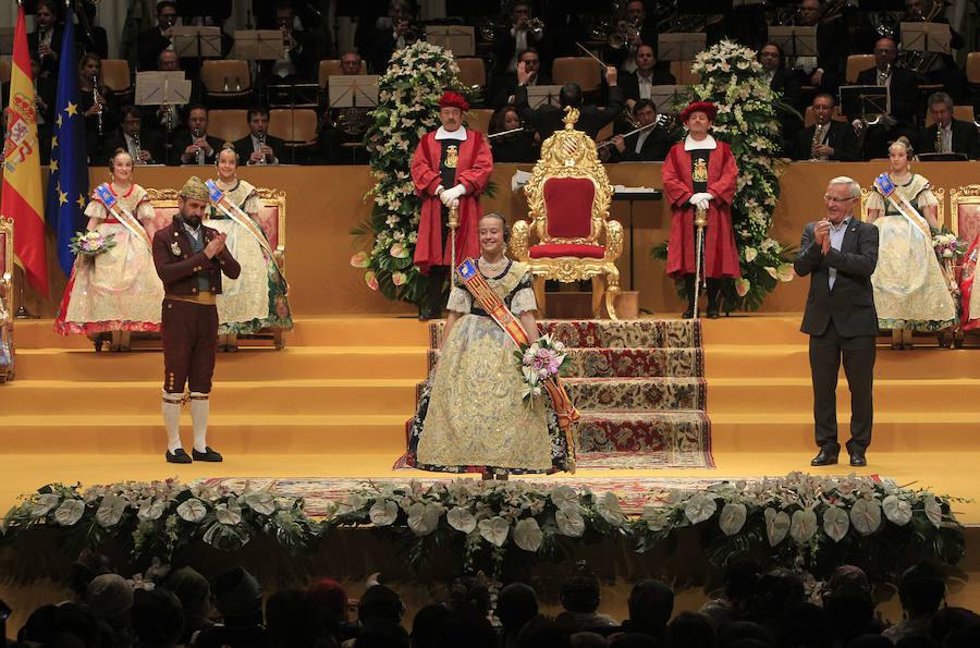 Fotos de la exaltación de la fallera mayor infantil de Valencia