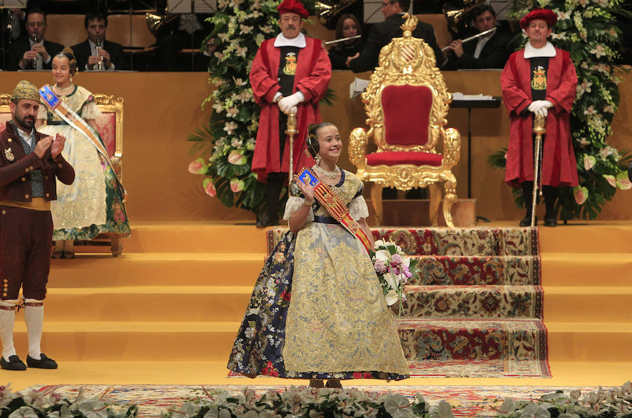 Fotos de la exaltación de la fallera mayor infantil de Valencia