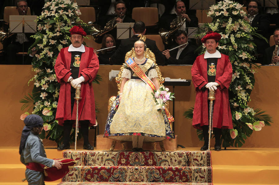 Fotos de la exaltación de la fallera mayor infantil de Valencia