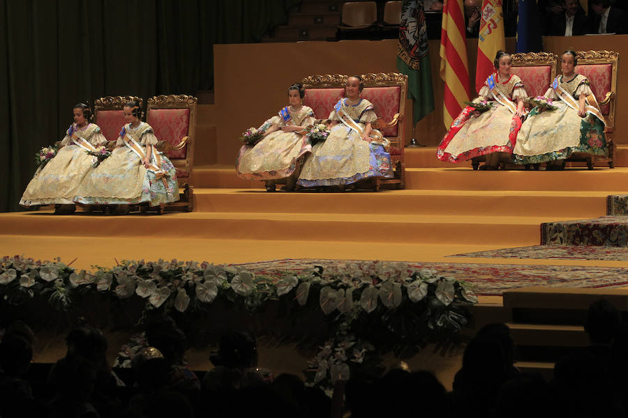 Fotos de la exaltación de la fallera mayor infantil de Valencia