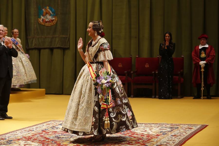 Fotos de la exaltación de la fallera mayor de Valencia 2018