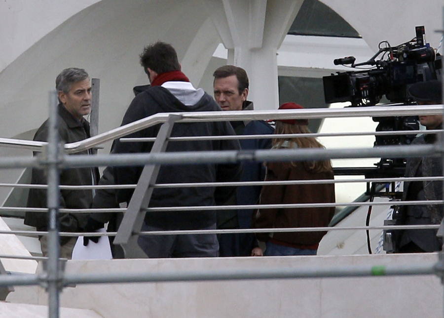 George Clooney y 'Tomorrowland' en Valencia.