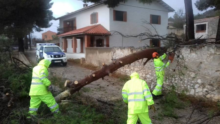 Fotos del temporal en la Comunitat Valenciana