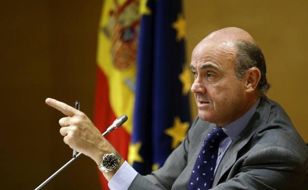 El ministro de Economía, Luis de Guindos.