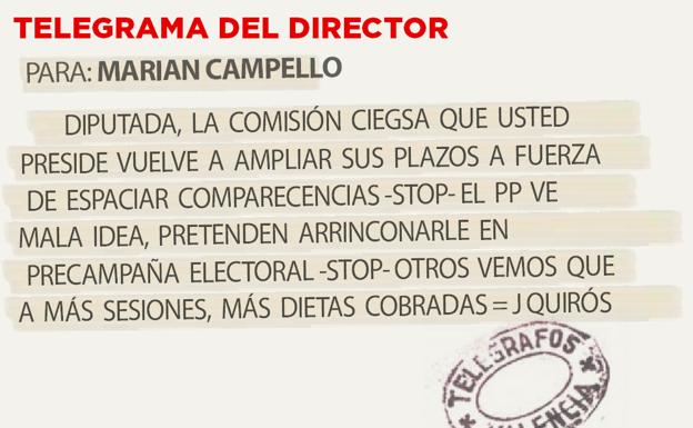 Telegrama para Marian Campello