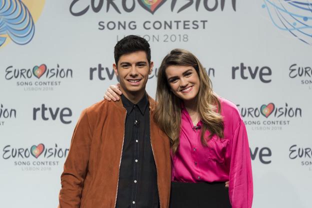 Alfred y Amaia: «En Eurovisión puede pasar cualquier cosa»