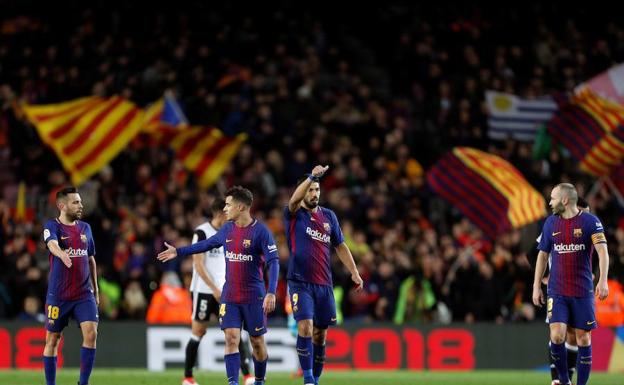 LaLiga denuncia insultos al Valencia en el Camp Nou