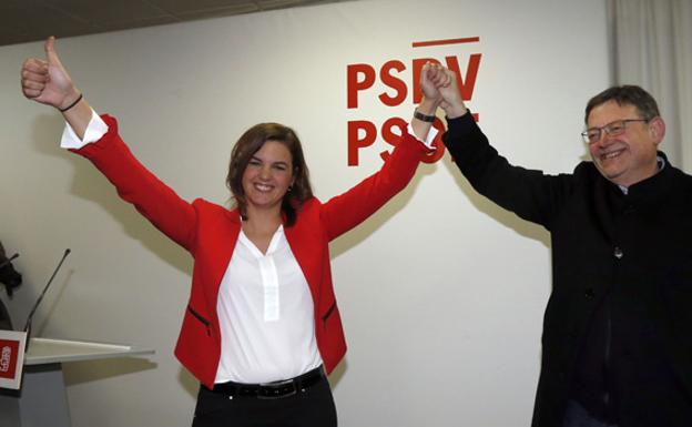 Sandra Gómez se impone con claridad a Maite Girau en las primarias del PSPV de Valencia