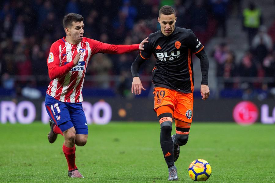 Estas son las imágenes que deja la primera visita de los blanquinegros al Wanda Metropolitano