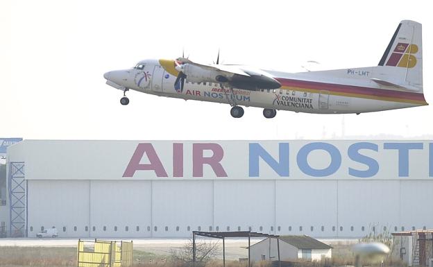 Avión de Air Nostrum.