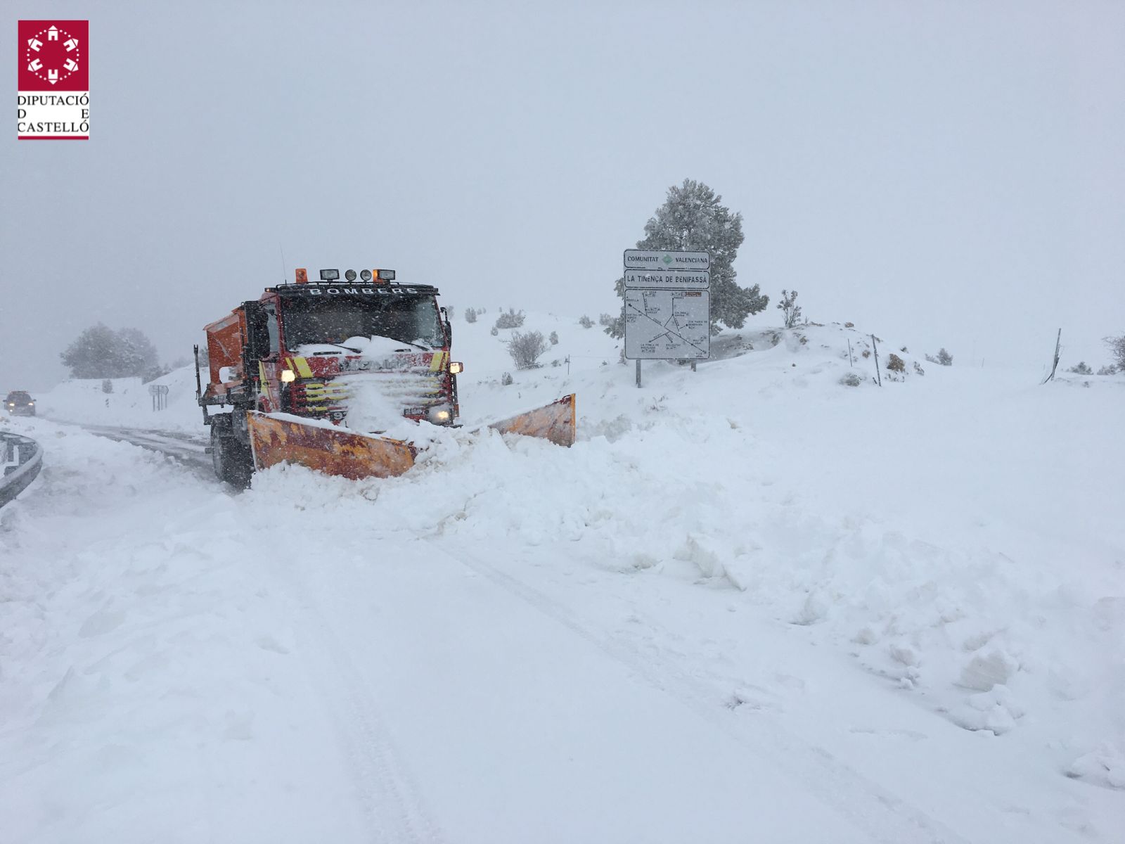 Fotos de la gran nevada en Valencia y Castellón