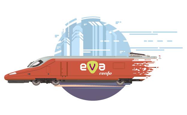 La cara oculta de EVA, la opción 'low cost' de Renfe.