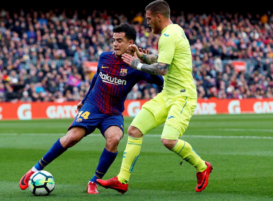 El cuadro azulgrana cedió dos puntos en su estadio ante el exigente combinado de José Bordalás.