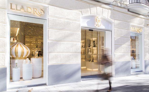 La nueva boutique de Lladró en Madrid.