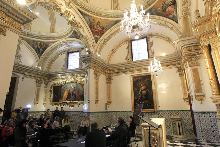 La iglesia de San Nicolás, considerada "la Capilla Sixtina valenciana" tras su recuperación pictórica y estructural de los últimos años, luce ya la restauración y el reagrupamiento cronológico también de su Capilla de la Comunión, una obra del siglo XVIII que arrastraba décadas de deterioro. Los trabajos de restauración de la capilla han concluido tras nueve meses y una inversión de un millón de euros financiados por la Fundación Hortensia Herrero, que lleva invertidos ya 5,5 millones en los últimos seis años en esta iglesia. La Capilla de la Comunión data de 1760 y aunque ha sido restaurada a principios del siglo XX, era "evidente su deterioro progresivo desde los años 30" y en ella pueden verse dos cúpulas sucesivas, "algo que no sucede en ninguna otra capilla valenciana". 