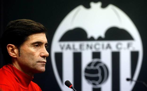 Marcelino: «Es evidente que nos preocupa encajar tantos goles»