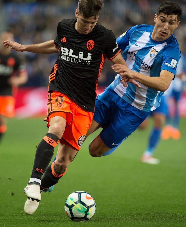 Estas son las imágenes que deja el partido de Liga en la Rosaleda