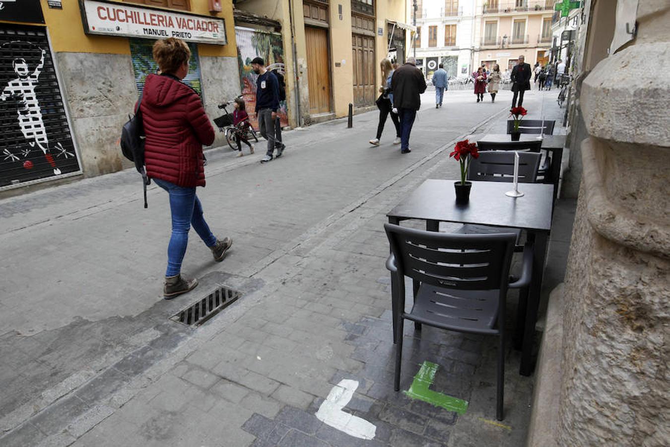 Fotos de nuevas terrazas en el Carmen