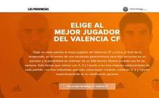 Votar a los mejores jugadores del Valencia CF tiene premio