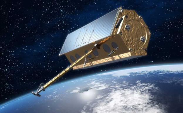 Recreación del satélite de observación español PAZ.