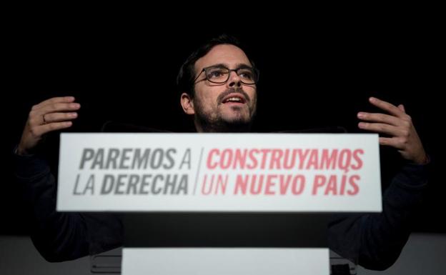 Alberto Garzón. 