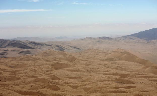 Desierto de Atacama, el más seco del mundo.