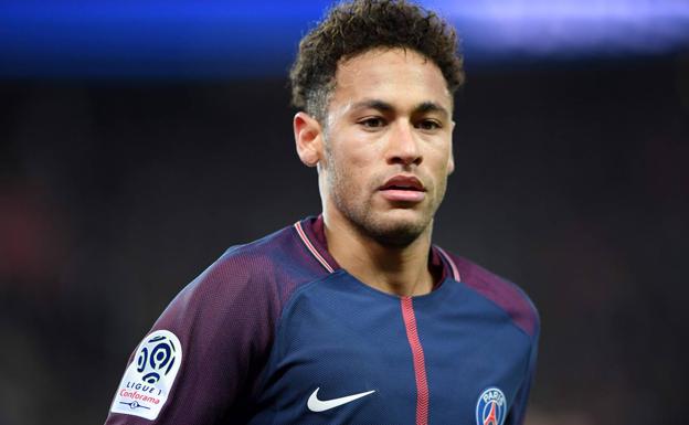 Neymar Junior, en un partido con el PSG. 