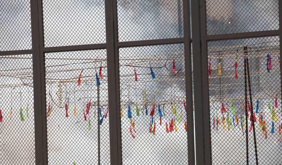 Fotos: Así ha sido la mascletà del primer domingo de marzo