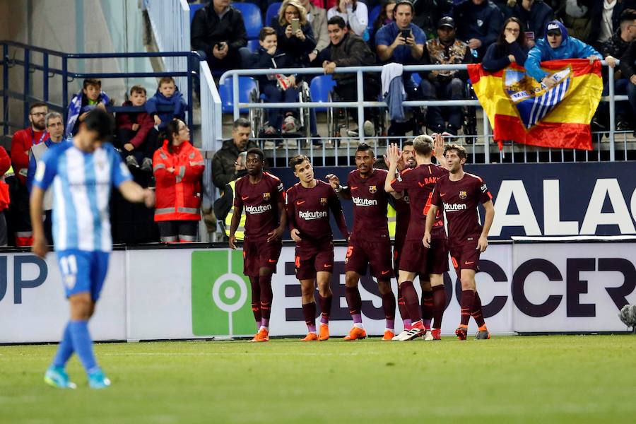 Líder y colista se citan en La Rosaleda con objetivos muy diferentes y con Leo Messi como gran ausencia.