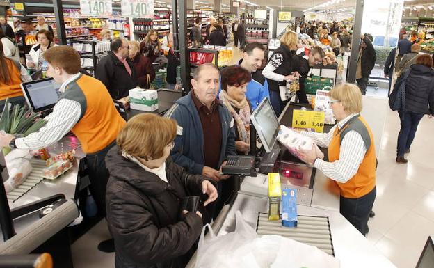 Uno de los supermercados que Mercadona tiene en la ciudad de Valencia.