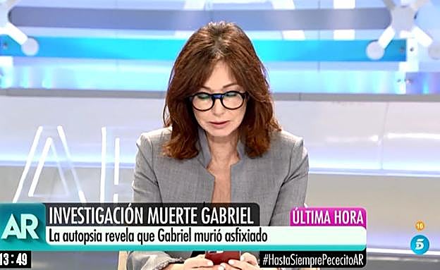 Imagen del matinal que conduce Ana Rosa Quintana por la mañana.