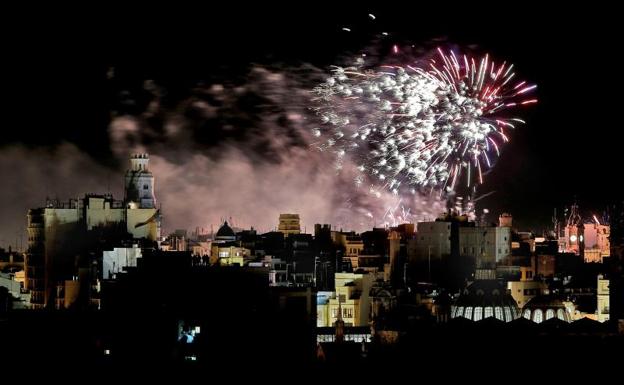 Ricardo Caballer ha disparado l'Alba de les Falles. 