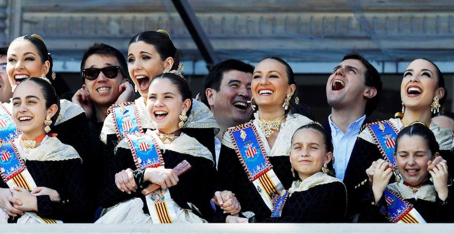 Fotos: Fotos de Albert Rivera en las Fallas de Valencia