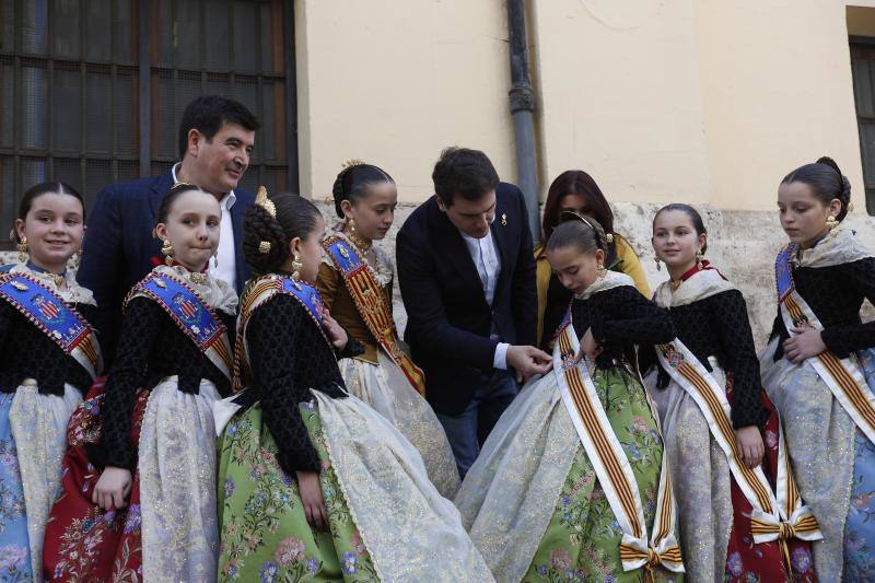 Fotos: Fotos de Albert Rivera en las Fallas de Valencia