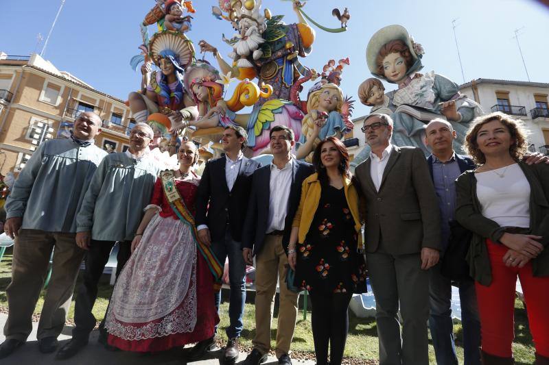 Fotos: Fotos de Albert Rivera en las Fallas de Valencia