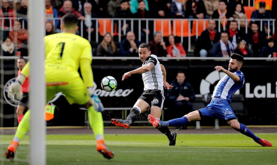 Estas son las imágenes que deja el partido de la jornada 29 de Liga en Mestalla