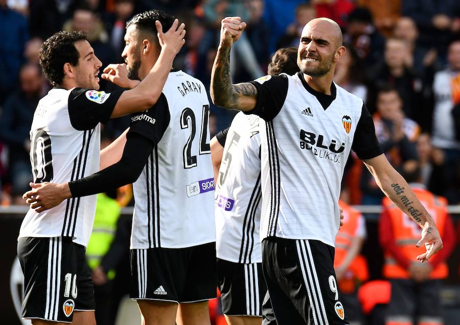 Estas son las imágenes que deja el partido de la jornada 29 de Liga en Mestalla