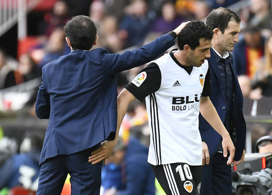 Estas son las imágenes que deja el partido de la jornada 29 de Liga en Mestalla