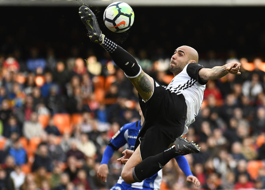 Estas son las imágenes que deja el partido de la jornada 29 de Liga en Mestalla