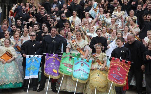 Celebración fallera.