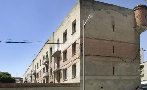 Vista exterior del cuartel de la Guardia Civil de Calahorra, en La Rioja.