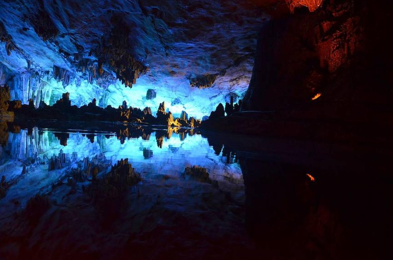 Reed Flute Cave, China.